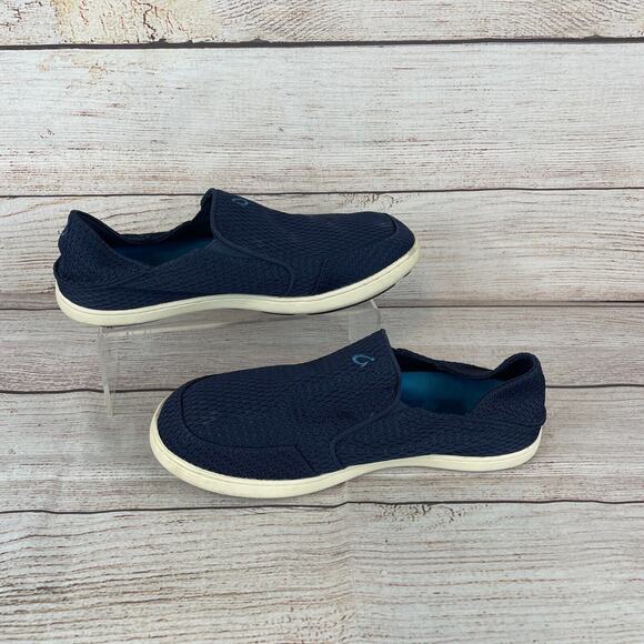 Olukai Nohea Mens Sz 9 Mesh Slip-On Shoes Blue main image 7